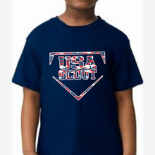 Load image into Gallery viewer, Red Camo Logo tee
