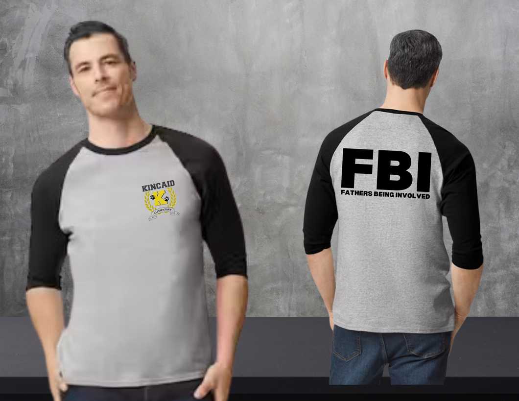 Baseball Style Kincaid FBI tee