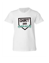 Load image into Gallery viewer, Dirt and Diamonds Baseball Tee
