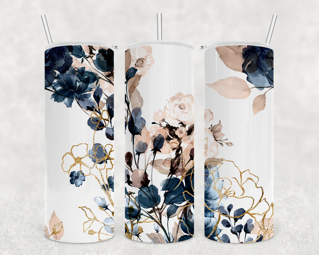 Tumbler with straw